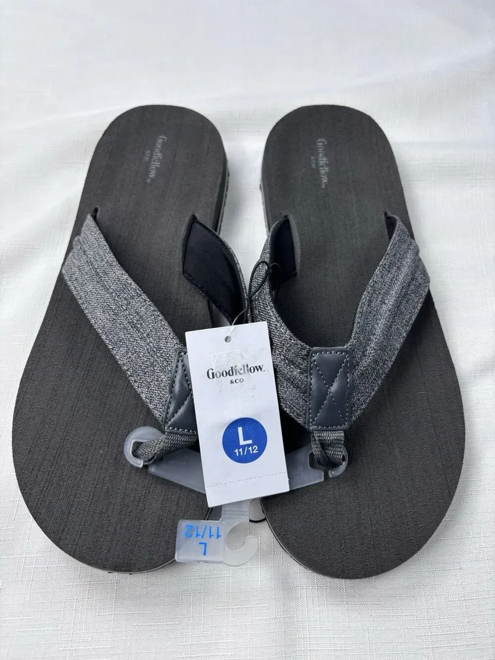 Goodfellow & Co. Men's Size Large (11-12) Ian Comfort Flip Flop Thong Sandals